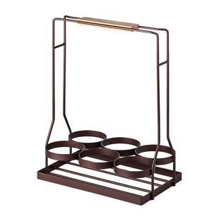 加粗啤酒架子手提啤酒架手提架提篮啤酒筐酒吧展示架ktv啤酒提架