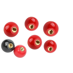 汽车检具标准件铜芯红色胶木球手柄球旋转销手柄模具配件手柄