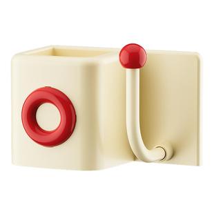 浴室梳子置物架卫生间牙膏牙刷收纳筒壁挂式上墙发箍发圈收纳神器