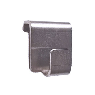 插线板挂钩 固定电话机挂架 网格长尾夹办公桌屏风槽上插下挂缝钩