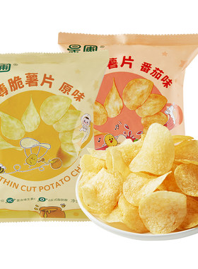 星圃儿童版健康薄脆薯片