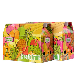 水果包装盒礼盒苹果芒果橙子桃果冻橙柑橘礼品盒通用空盒纸盒批发