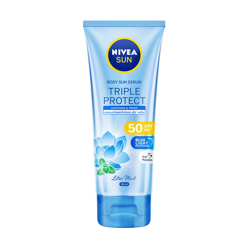 【海外店】妮维雅三重沁凉防晒SPF50养肤抗光老泰国焕白身体防晒
