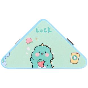 少女心卡通三角夹亚克力文件防卷夹学生pp便签夹办公试卷边角夹