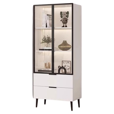 钢化玻璃门加厚背板超大容量