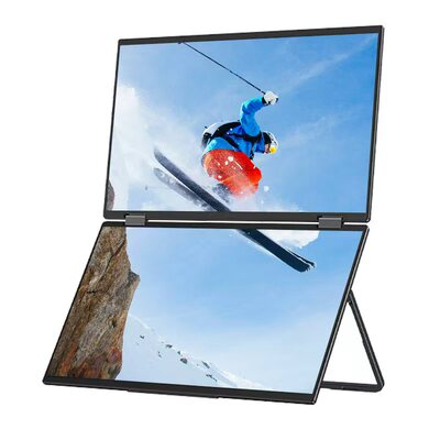 双屏便携显示器14寸炒股专用多笔记本外接15.6寸多屏拓展副屏IPS