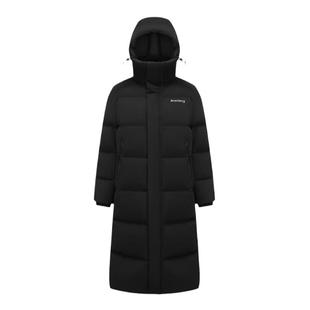 波司登羽绒服女长款过膝冬季爆款时尚运动连帽加厚情侣款外套