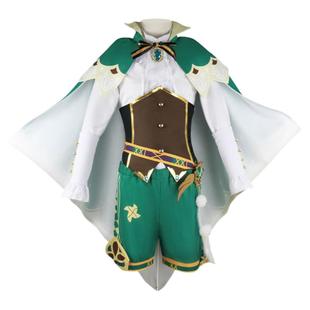 毛竖琴西风猎弓神之眼道具武器 竹苑原神温迪风色诗人风神cos假发