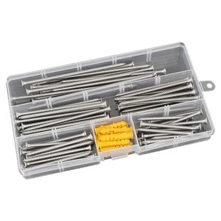 304不锈钢86型开关插座面板加长M4家用沉头自攻螺丝组合套装CY