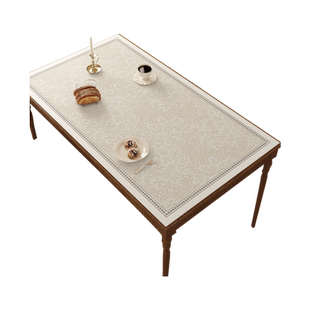 餐桌垫轻奢高级感防水防油免洗桌布长方形茶几防烫隔热台面保护垫