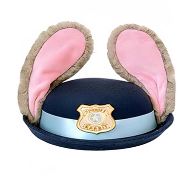 朱迪兔子警官圆顶礼帽拍照