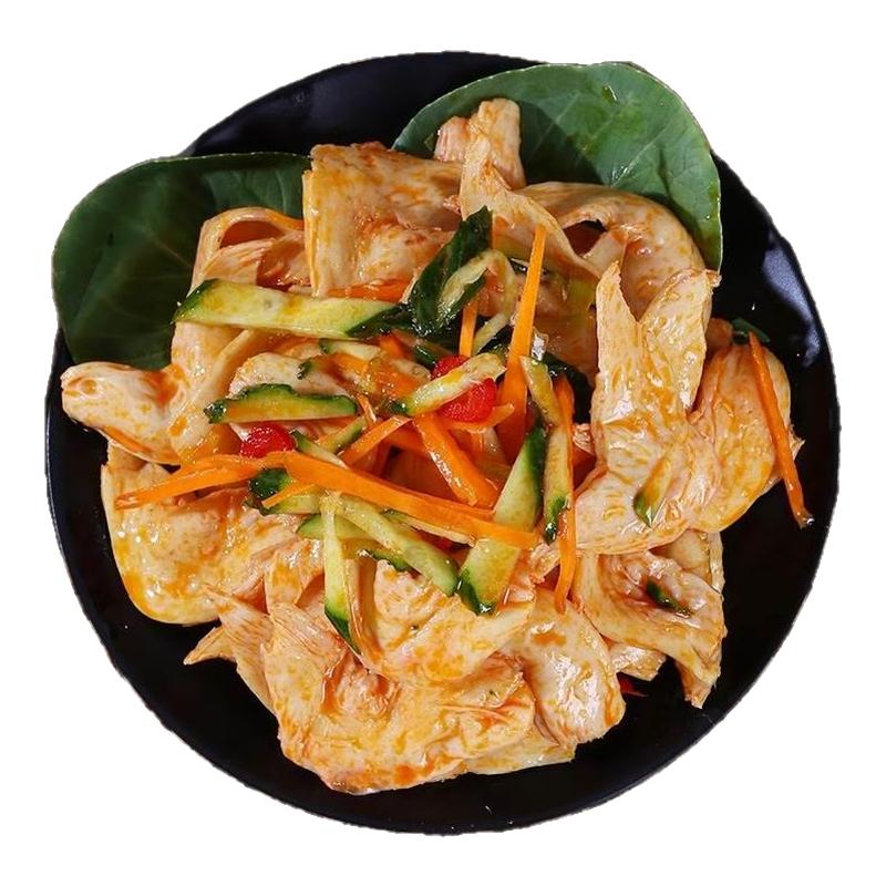 素鸡翅豆制品干货豆皮素肉人造肉火锅凉拌菜麻辣烫炸串食材