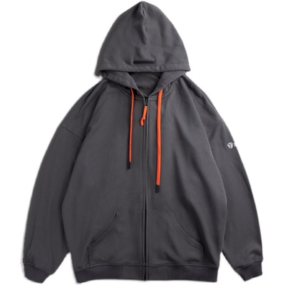 MSGD宽松亮色抽绳情侣外套