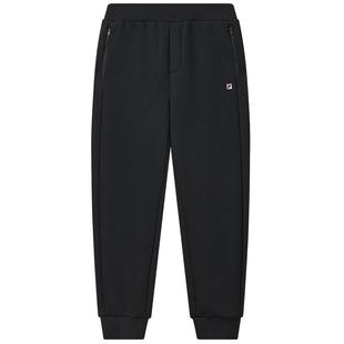 FILA 斐乐官方男士针织长裤2025冬季新款时尚简约舒适加绒休闲裤