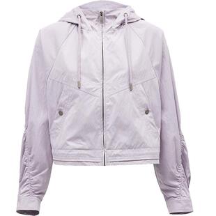 【ONLY奥莱】春季新款机能风宽松插肩袖抽绳连帽风衣外套女