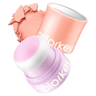 Colorkey珂拉琪布丁腮红膨胀色不易飞粉好上色嘭弹少女肌新手友好