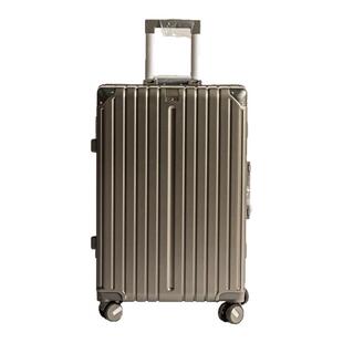 【爱立行】高品质拉杆箱铝镁框旅行箱高颜值婚庆红皮箱商务行李箱