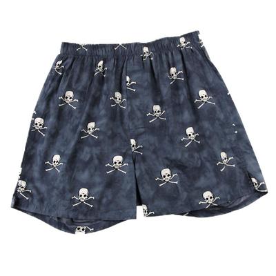 加大宽松印花纯棉阿罗裤平角裤