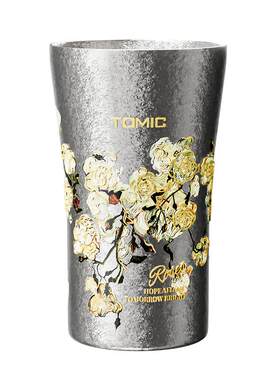 Tomic特美刻梵高纯钛杯双层隔热