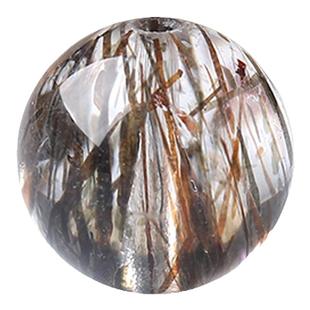 7A天然原矿黑金超七散珠子男女士手串diy手工水晶多宝手链骨干