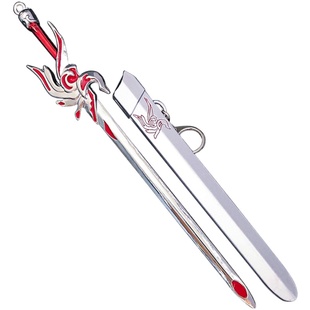 游戏武器李白凤求凰皮肤剑模型周边玩具摆件挂件鞘剑壶刀剑玩具