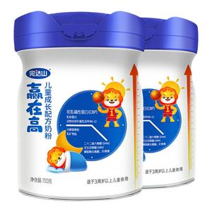 完达山高滋高儿童成长配方奶粉3周岁以上CBP儿童奶粉700g*2罐