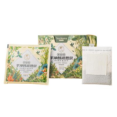 茶妈妈2024年手冲普洱熟茶茶盒装