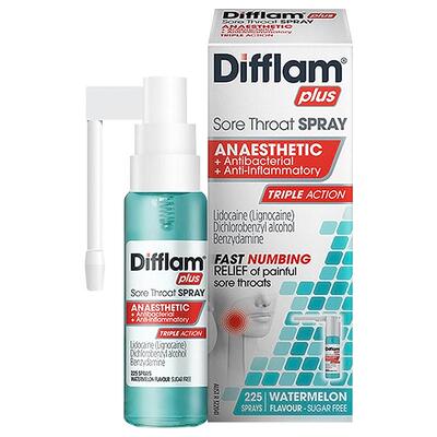 【自营】澳洲 Difflam喉咙痛口腔喷雾咽喉肿痛扁桃体发炎喷雾喷剂