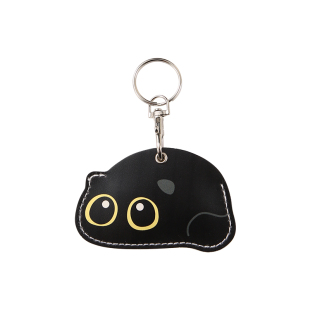 卡通猫咪门禁卡套电梯卡门卡小长方形圆形水滴airtag钥匙扣保护套