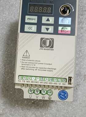 几乎全新 金田 JT100 EB0015G3 变频器，三相