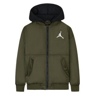 Jordan儿童装男童冬季棉服2025新款中大童防风外套潮JD2342011GS