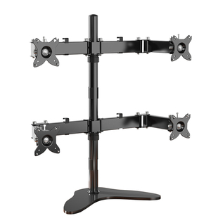 台式电脑多屏显示器桌面升降支架三屏四屏六屏支撑架底座免打孔