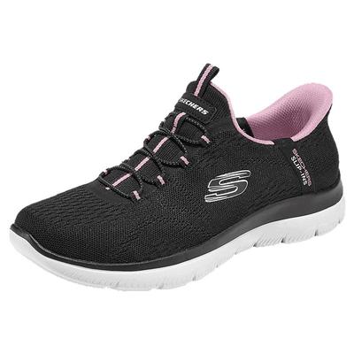 斯凯奇闪穿鞋|一脚蹬软底健步鞋秋冬新款轻便女鞋妈妈休闲运动鞋