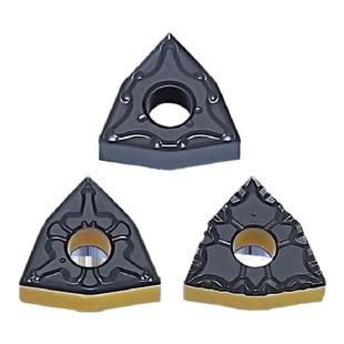 桃形数控刀片WNMG080404 WNMG080408-TM MA HQ GF 外圆车刀片钢件