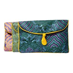 口袋版佛经经文收纳袋经书包手机包零钱硬币袋笔袋化妆包64K书本