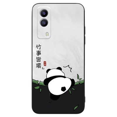 luckrider适用于vivoY53s手机壳vl0丫五三s保护套t1x文字V2111A男vivoy53s 5g防摔iqooz5x硅胶y53s t2版学生v