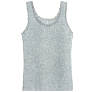 AB内衣吊带背心睡衣女莫代尔蕾丝打底衫春夏内搭修身韩版罗纹背心