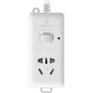 公牛空调专用插座插排大三孔16安大功率排插16a转10a插板拖插线板