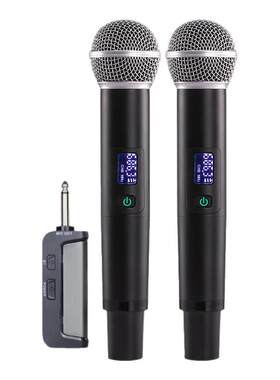 朗声万能无线话筒K歌音响音箱通用万能麦克风防呼啸话筒mk3动圈