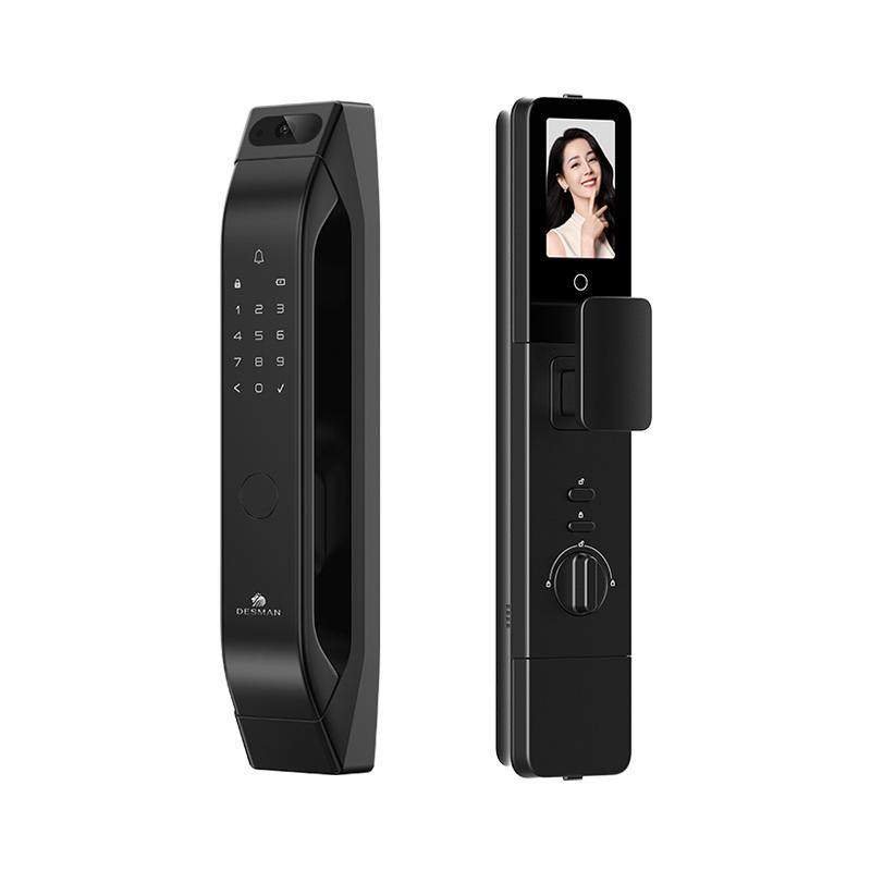 德施曼智能门锁Q5MPro猫眼大屏指纹锁全自动智能锁大圣（标准版）