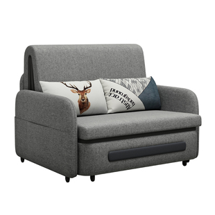 多功能折叠沙发床两用小户型客厅单双人1米5网红万向轮2024年新款