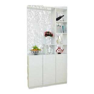 轻奢风玄关柜鞋柜一体屏风柜隔断装饰柜简约现代客厅酒柜隔断柜子