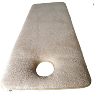 美容床垫加厚带洞按摩推拿理疗羊羔绒保暖记忆棉防滑美容院用垫被