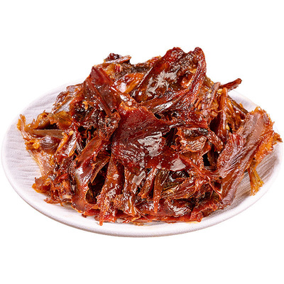 湖南特产香辣碎碎鸭手撕酱板鸭