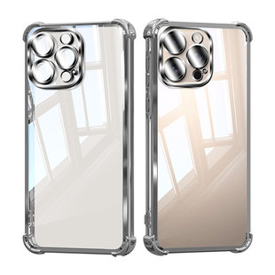 炫威适用苹果17/16Promax手机壳iPhone15气囊14Pro全包Air保护套13新款12防摔11透明14Plus高级感xs/x/xs镜头