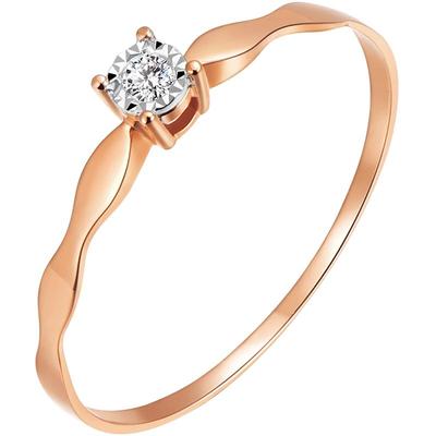 明牌珠宝闪耀系列钻石车花18K金