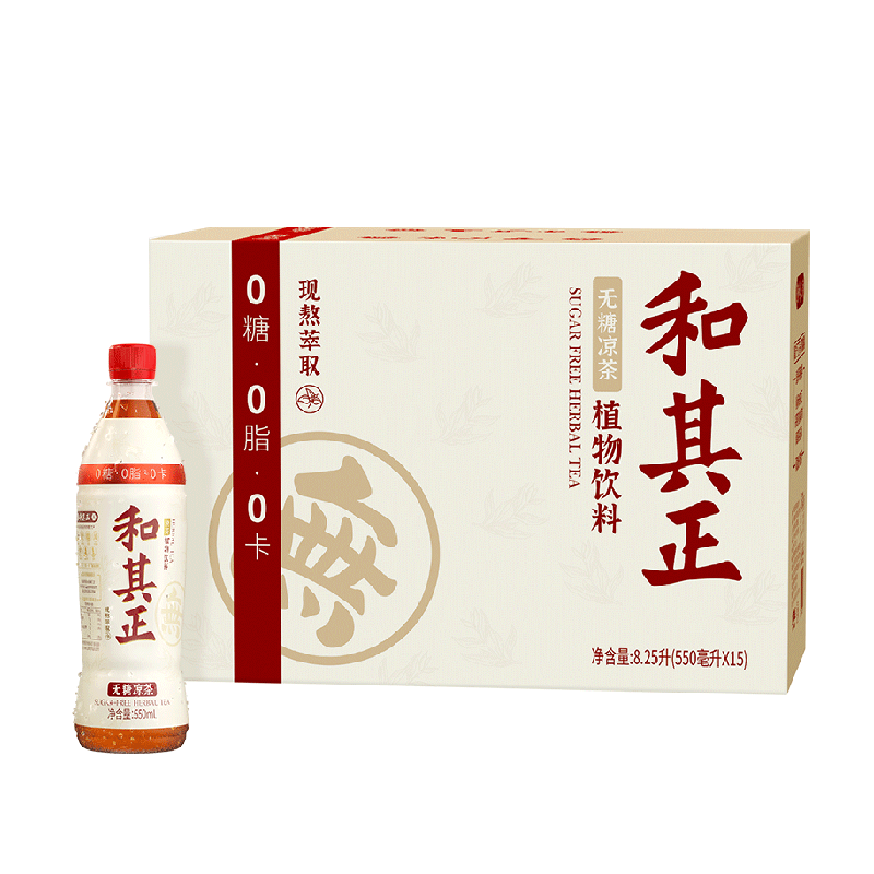 和其正瓶装无糖凉茶