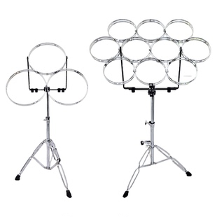 不锈钢锣架子折叠高低可调升降款云锣架多角度调节挂马锣铜锣架子