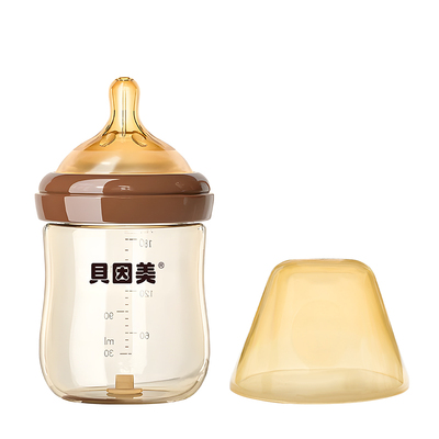 贝因美底部回气防胀气仿母乳奶瓶