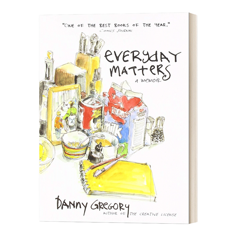 英文原版 Everyday Matters 每天都很重要 生活日志图文书 英文版 Danny Gregory 进口英语原版书籍